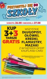 Gazetka promocyjna Kaufland - Mocny Start - Gazetka - ważna od 23.08 do 23.08.2023 - strona 7 - produkty: Gra, Długopis, Flamastry, Waga