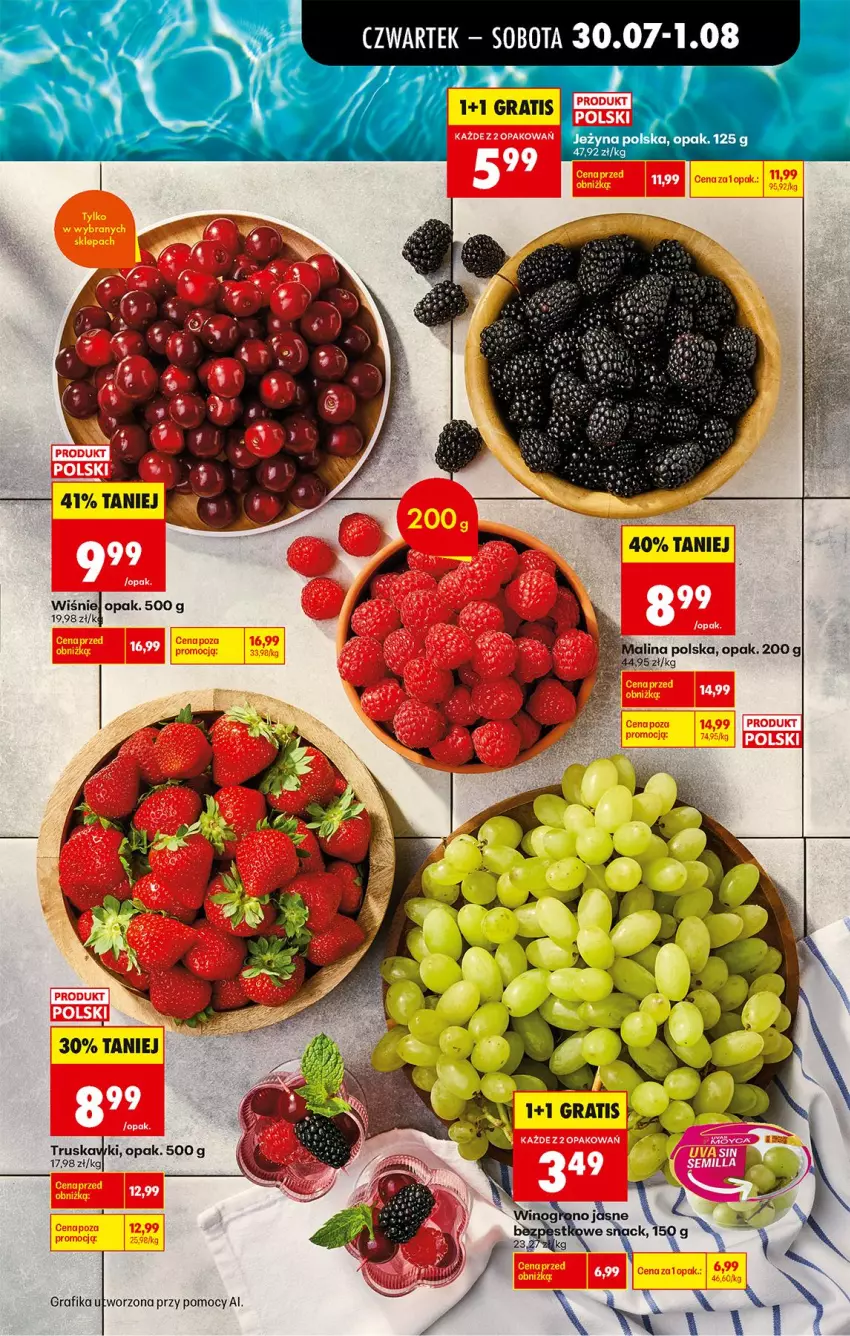 Gazetka promocyjna Biedronka - Od Czwartku - ważna 30.07 do 01.08.2026 - strona 25 - produkty: Gra, Grafika, Truskawki