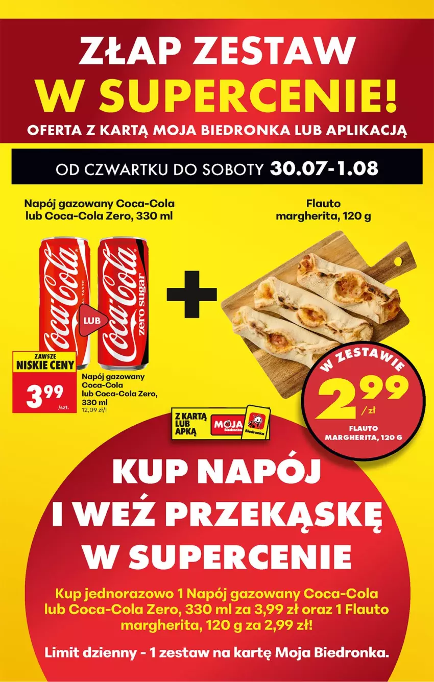 Gazetka promocyjna Biedronka - Od Czwartku - ważna 30.07 do 01.08.2026 - strona 33 - produkty: Coca-Cola, Napój, Napój gazowany
