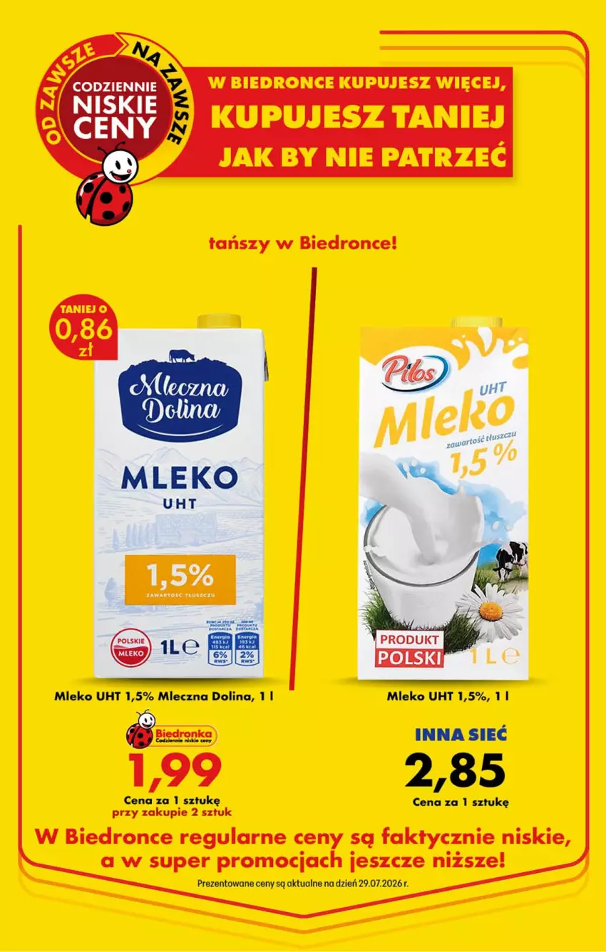Gazetka promocyjna Biedronka - Od Czwartku - ważna 30.07 do 01.08.2026 - strona 82 - produkty: Fa, Mleko