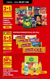 Gazetka promocyjna Biedronka - Od Czwartku - Gazetka - ważna od 01.08 do 01.08.2026 - strona 14 - produkty: Sok, Por, Chipsy, Chrupki, Napoje, Smoothie