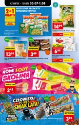 Gazetka promocyjna Biedronka - Od Czwartku - Gazetka - ważna od 01.08 do 01.08.2026 - strona 50 - produkty: Por, Produkty mrożone, Lody, Tagliatelle, Frytki, Hortex