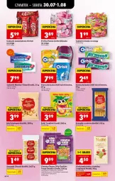 Gazetka promocyjna Biedronka - Od Czwartku - Gazetka - ważna od 01.08 do 01.08.2026 - strona 54 - produkty: Kit Kat, Ciastka, Gra, Panna cotta, Cukier, Praliny, Cukierki czekoladowe, Kawa, Bonitki, Sezam, Czekolada, Orbit, Mentos, Guma do żucia, Cukierki, Precelki, Biszkopty