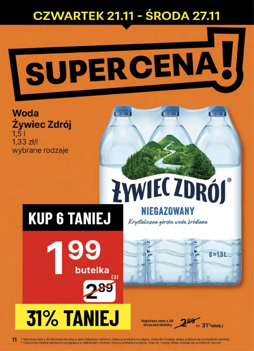 Gazetka promocyjna Delikatesy Centrum - NOWA GAZETKA Delikatesy Centrum od 21 listopada! 21-27.11.2024 - ważna 21.11 do 27.11.2024 - strona 11 - produkty: Rum, Woda