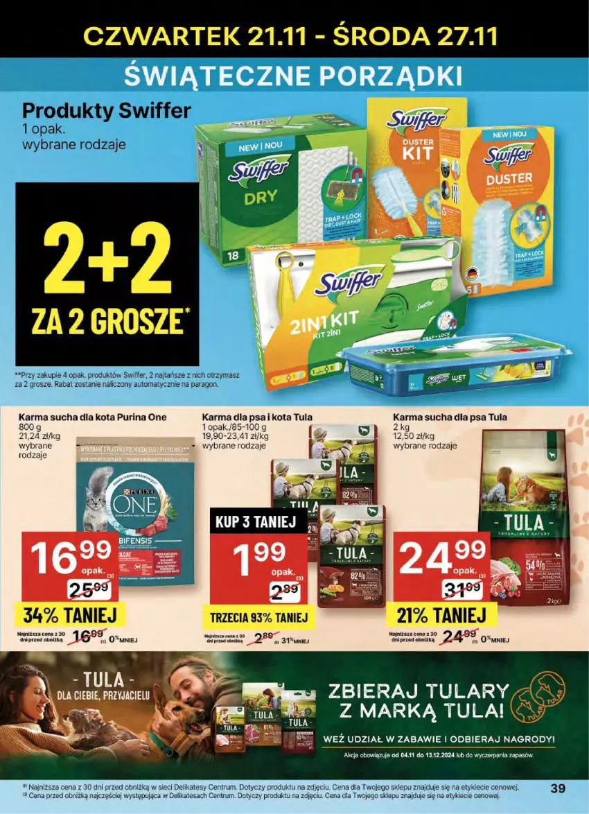 Gazetka promocyjna Delikatesy Centrum - NOWA GAZETKA Delikatesy Centrum od 21 listopada! 21-27.11.2024 - ważna 21.11 do 27.11.2024 - strona 39 - produkty: Pur, Purina, Rum, Ser