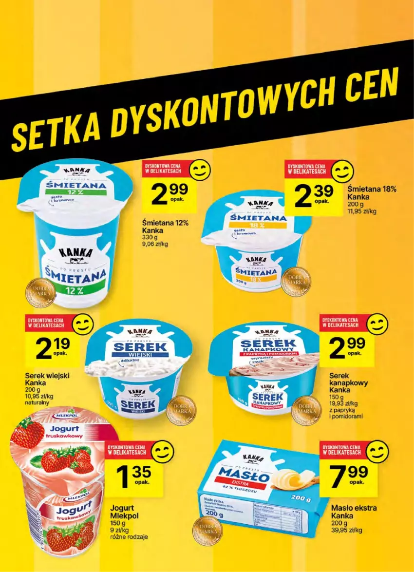 Gazetka promocyjna Delikatesy Centrum - NOWA GAZETKA Delikatesy Centrum od 21 listopada! 21-27.11.2024 - ważna 21.11 do 27.11.2024 - strona 42 - produkty: Jogurt, Masło, Ser, Serek, Serek wiejski