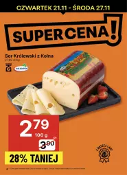 Gazetka promocyjna Delikatesy Centrum - NOWA GAZETKA Delikatesy Centrum od 21 listopada! 21-27.11.2024 - Gazetka - ważna od 27.11 do 27.11.2024 - strona 5 - produkty: Ser, Królewski