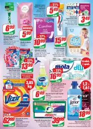 Gazetka promocyjna Dino - Gazetka 36 - Gazetka - ważna od 12.09 do 12.09.2023 - strona 23 - produkty: Papier, Bref, Majtki, Proszek do prania, Papier toaletowy, Velvet, Szynka, Vizir, Płyn do płukania, Mola, Chusteczki, Carefree, Maszynka, Płyn do mycia, Pieluchomajtki, Sidolux, Maszynka do golenia, Wkładki, Ariel, Kapsułki do prania, Lenor, Fa