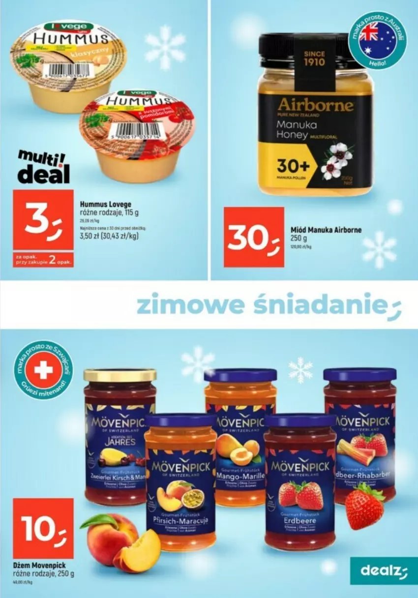 Gazetka promocyjna Dealz - ważna 09.11 do 15.11.2023 - strona 3 - produkty: Dżem, Hummus, Mus