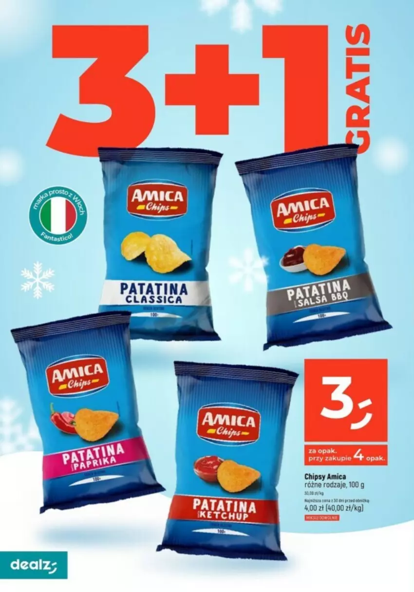 Gazetka promocyjna Dealz - ważna 09.11 do 15.11.2023 - strona 4 - produkty: Amica, Chipsy