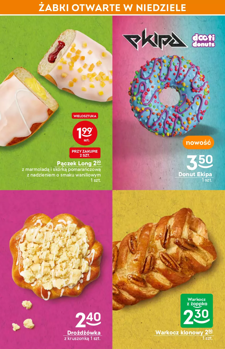 Gazetka promocyjna Żabka - ważna 18.05 do 24.05.2022 - strona 21 - produkty: Donut, Koc, Mola, Pączek