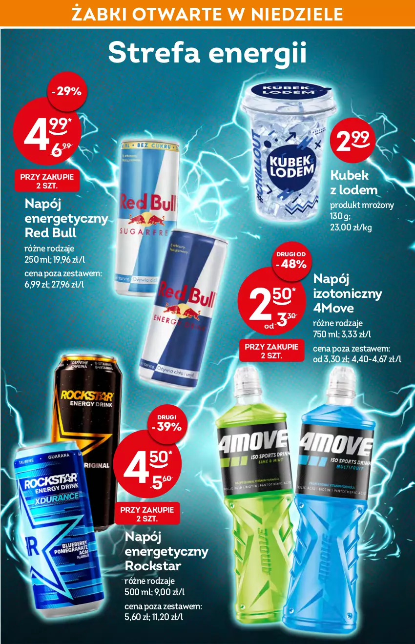 Gazetka promocyjna Żabka - ważna 18.05 do 24.05.2022 - strona 41 - produkty: Fa, Kubek, Napój, Napój energetyczny, Napój izotoniczny, Red Bull