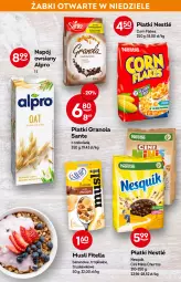 Gazetka promocyjna Żabka - Gazetka - ważna od 24.05 do 24.05.2022 - strona 28 - produkty: Corn flakes, Mus, Gra, Nesquik, Sante, Cini Minis, Alpro, Napój, Granola, Nestlé