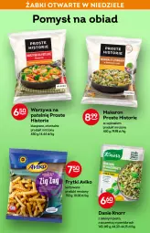Gazetka promocyjna Żabka - Gazetka - ważna od 24.05 do 24.05.2022 - strona 34 - produkty: Makaron, Warzywa, Pesto, Frytki, Knorr, Szpinak
