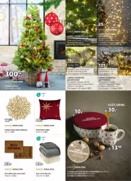 Gazetka promocyjna Jysk - Oferta tygodnia - Gazetka - ważna od 17.12 do 17.12.2023 - strona 7 - produkty: Ser, Koc, Choinka, Inka, Wycieraczka, Podkładka, Kubek, Poduszka, Podkład