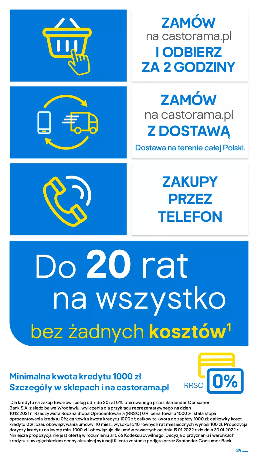 Gazetka promocyjna Castorama - Gazetka Castorama - ważna 19.01 do 06.02.2022 - strona 39 - produkty: Astor, Drzwi, Gres, Kosz, Rama, Skrzydło drzwiowe, Sok, Telefon, Top