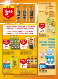 Gazetka promocyjna Auchan - Gazetka Wielkie majowe odkrycia cenowe część #4 Hipermarket Auchan - Gazetka - ważna od 27.05 do 27.05.2023 - strona 26 - produkty: Piwa, Piwo, Por, Mus, Gra, O nas, Perła, Prima, Tymbark, Dzieci, Woda, Napój, Mobil