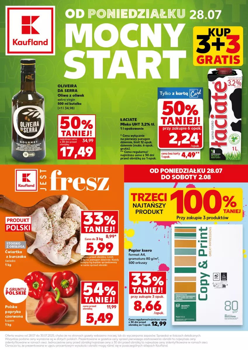 Gazetka promocyjna Kaufland - Mocny Start - ważna 28.07 do 30.07.2025 - strona 1 - produkty: Ser