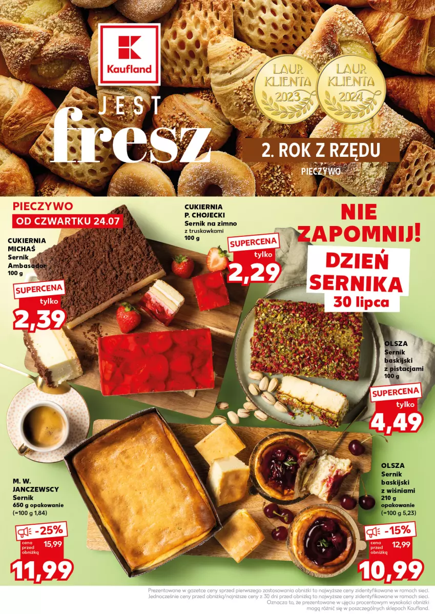 Gazetka promocyjna Kaufland - Mocny Start - ważna 28.07 do 30.07.2025 - strona 16 - produkty: Cukier, Ser
