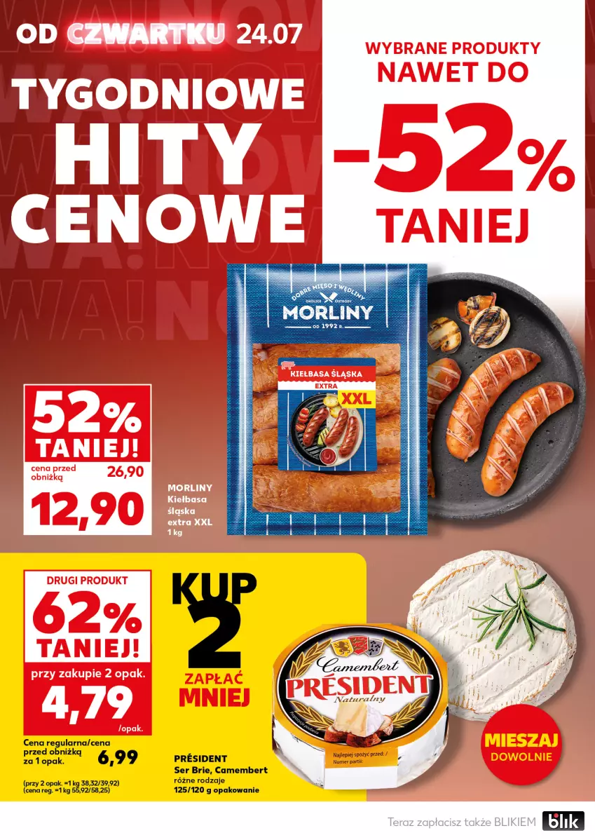 Gazetka promocyjna Kaufland - Mocny Start - ważna 28.07 do 30.07.2025 - strona 4 - produkty: Brie, Camembert, Ser, Tera