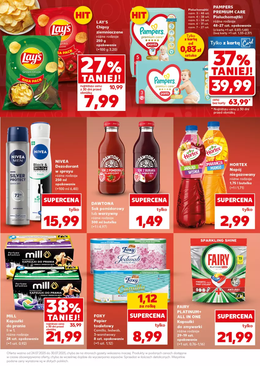 Gazetka promocyjna Kaufland - Mocny Start - ważna 28.07 do 30.07.2025 - strona 9 - produkty: Kapsułki do prania, Pampers, Perfum