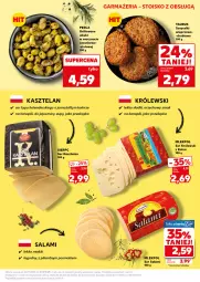 Gazetka promocyjna Kaufland - Mocny Start - Gazetka - ważna od 30.07 do 30.07.2025 - strona 15 - produkty: Ser, Noż, Salami, Królewski, Kasztelan, Oliwki, Ser Kasztelan, Ser salami, Grill