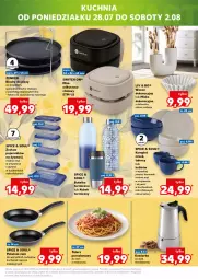 Gazetka promocyjna Kaufland - Mocny Start - Gazetka - ważna od 30.07 do 30.07.2025 - strona 21 - produkty: Makaron, Odkurzacz, Sok, Stojak, Pojemnik, Wazon, Talerz, Kubek, Patelnia, Miska, Fa