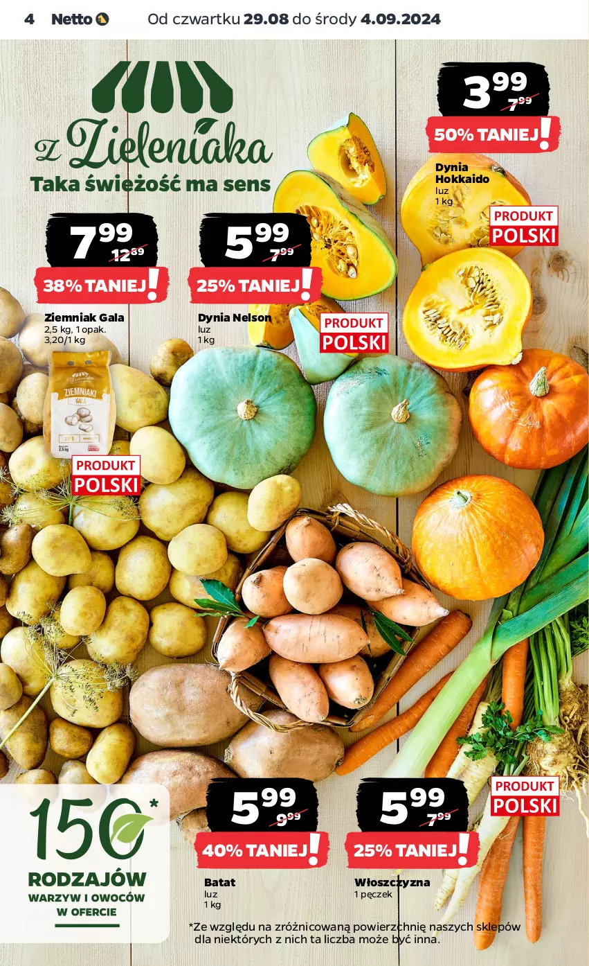 Gazetka promocyjna Netto - Netto Gazetka Food 35/24B - ważna 29.08 do 04.09.2024 - strona 4 - produkty: Gala