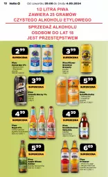 Gazetka promocyjna Netto - Netto Gazetka Food 35/24B - Gazetka - ważna od 04.09 do 04.09.2024 - strona 12 - produkty: Piwa, Piwo, Gra, Somersby, Lack, Prima