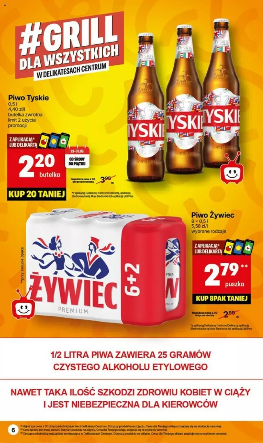 Gazetka promocyjna Delikatesy Centrum - ważna 27.05 do 02.06.2024 - strona 17 - produkty: Gra, Piec, Piwa, Piwo, Rum, Tyskie