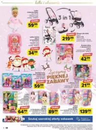 Gazetka promocyjna Carrefour - Gazetka - ważna od 24.12 do 24.12.2023 - strona 6 - produkty: Ser, Por, Koc, Acer, Kosz, Barbie, Prima, Wózek, Lalka