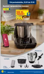 Gazetka promocyjna Lidl - GAZETKA - Gazetka - ważna od 14.01 do 14.01.2026 - strona 16 - produkty: Telefon, Kuchnia, Robot