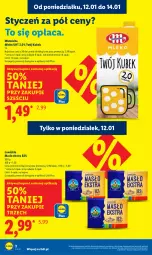 Gazetka promocyjna Lidl - GAZETKA - Gazetka - ważna od 14.01 do 14.01.2026 - strona 2 - produkty: Mlekovita, Kubek, Masło, Mleko