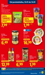 Gazetka promocyjna Lidl - GAZETKA - Gazetka - ważna od 14.01 do 14.01.2026 - strona 47 - produkty: Kurczak, Makaron, Warzywa, Jogurt, Warzywa do woka, Ananas, Pędy bambusa, Napój jogurtowy, Sushi, Wasa, Mango, Napój, Olej, Kokos