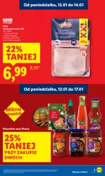 Gazetka promocyjna Lidl - GAZETKA - Gazetka - ważna od 14.01 do 14.01.2026 - strona 9 - produkty: Sos, Ser, Szynka konserwowa, Szynka, PIKOK