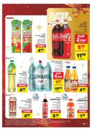 Gazetka promocyjna Carrefour - Gazetka - ważna od 24.12 do 24.12.2024 - strona 20 - produkty: Sok, Tymbark, Woda mineralna, Woda, Napój, Cisowianka, Jabłka, Hortex, Fa