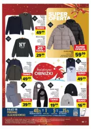 Gazetka promocyjna Carrefour - Gazetka - ważna od 24.12 do 24.12.2024 - strona 31 - produkty: Sweter, Szal, Kurtka, Kosz, Klej, Czapka, Koszula, Spodnie, Bluza