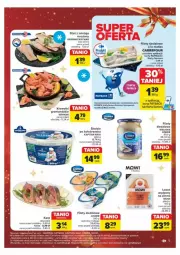 Gazetka promocyjna Carrefour - Gazetka - ważna od 24.12 do 24.12.2024 - strona 40 - produkty: Karp, Filet z mintaja, Tusz, Krewetki, Mintaj, Lisner