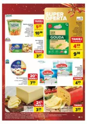 Gazetka promocyjna Carrefour - Gazetka - ważna od 24.12 do 24.12.2024 - strona 5 - produkty: Mozzarella, Ser topiony, Serek puszysty, Top, Ser, Mascarpone, Tarta, Serek, Hochland, Galbani, Gouda, Tartare
