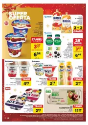 Gazetka promocyjna Carrefour - Gazetka - ważna od 24.12 do 24.12.2024 - strona 6 - produkty: STP, Ser, Gra, Danone, Zott, Jogurt, Activia, Serek, Bakoma, Danio