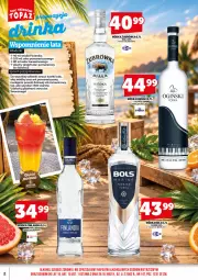 Gazetka promocyjna Topaz - Gazetka - Gazetka - ważna od 15.10 do 15.10.2026 - strona 4 - produkty: Sok pomarańczowy, Sok, Bols, Finlandia, Wódka, Ogiński, Wino, Lanki, Grejpfrut, Fa