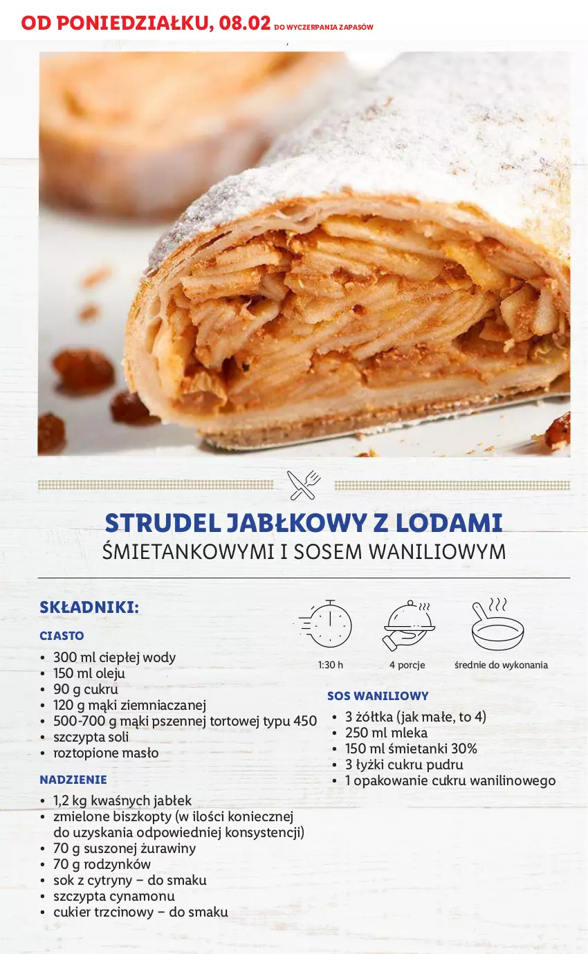 Gazetka promocyjna Lidl - TYDZIEŃ KUCHNI ALPEJSKIEJ - ważna 08.02 do 13.02.2021 - strona 10 - produkty: Biszkopty, Cukier, Cukier trzcinowy, Cytryny, Masło, Olej, Por, Sok, Sos, Top