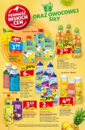 Gazetka promocyjna Auchan - Pewność Niskich Cen Hipermarket - Gazetka - ważna od 04.09 do 04.09.2024 - strona 14 - produkty: Sok, Mus, Jogurt, Ananas, Tran, Smoothie, Kubuś, Napój niegazowany, Napój, Grejpfrut, HP