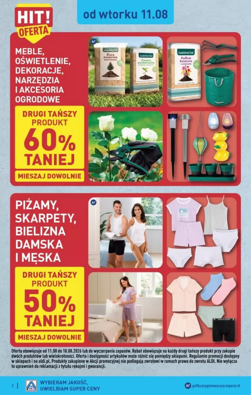 Gazetka promocyjna Aldi - Przygotuj się na kolejny tydzień - ważna 11.08 do 13.08.2026 - strona 2 - produkty: Rama
