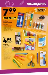 Gazetka promocyjna Biedronka - Okazje tygodnia - Gazetka - ważna od 22.02 do 22.02.2023 - strona 24 - produkty: Noż, Nożyczki, Długopis, Flamastry, Klej, Biuro