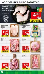 Gazetka promocyjna Delikatesy Centrum - Dyskontowe ceny w Delikatesach Centrum - Gazetka - ważna od 10.01 do 10.01.2024 - strona 8 - produkty: Kurczak, Por, Szynka wieprzowa, Tusz, Szynka