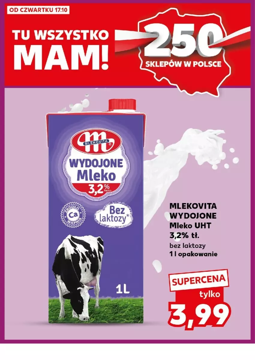 Gazetka promocyjna Kaufland - ważna 21.10 do 23.10.2024 - strona 13 - produkty: Mleko, Mlekovita