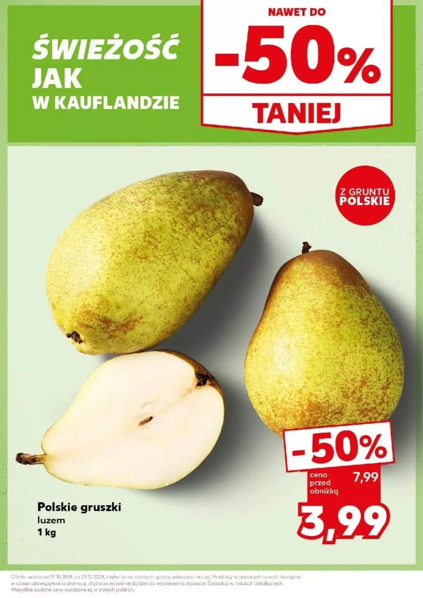 Gazetka promocyjna Kaufland - ważna 21.10 do 23.10.2024 - strona 28 - produkty: Grunt, Gruszki