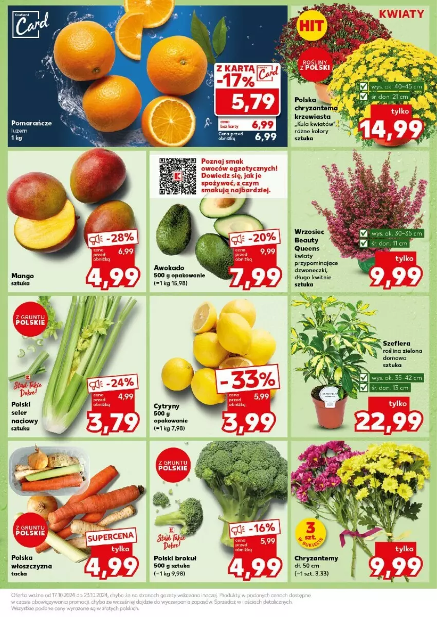 Gazetka promocyjna Kaufland - ważna 21.10 do 23.10.2024 - strona 30 - produkty: Cytryny, Mango