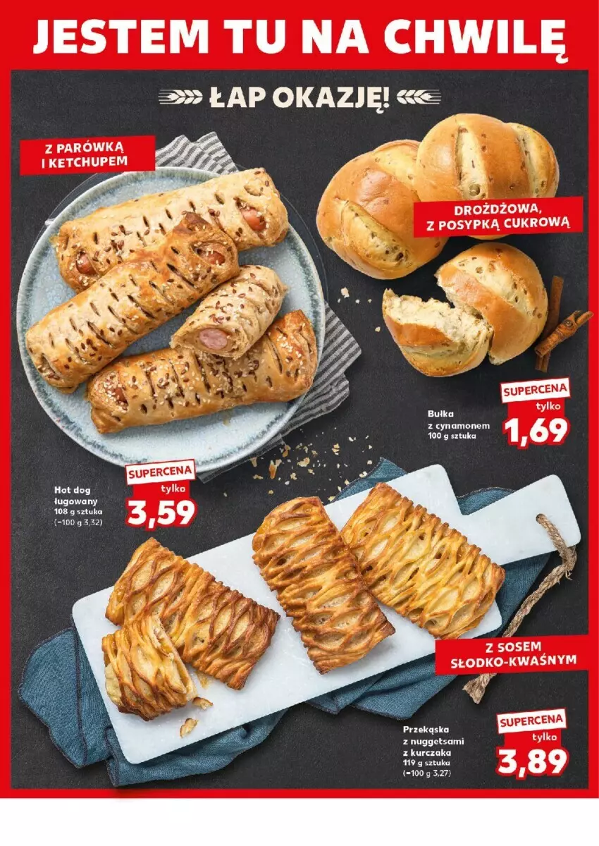 Gazetka promocyjna Kaufland - ważna 21.10 do 23.10.2024 - strona 6 - produkty: Bułka, Hot dog, Ketchup